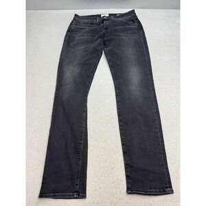 Frame Denim Jeans Mens 32x32 Gray Charcoal L'Homme Slim Tapered Stretch